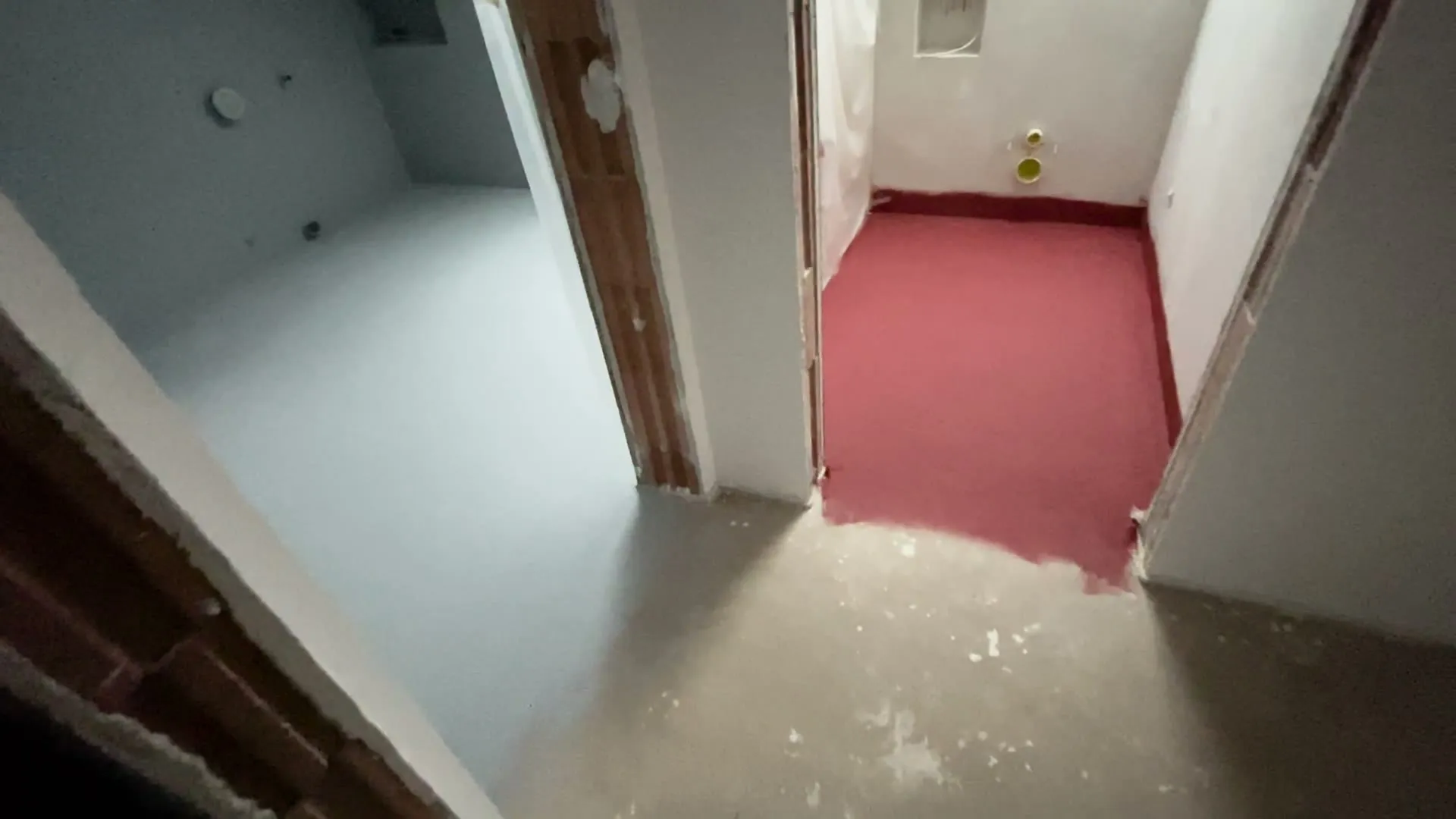 Hydroizolace podlah koupelny a toalety